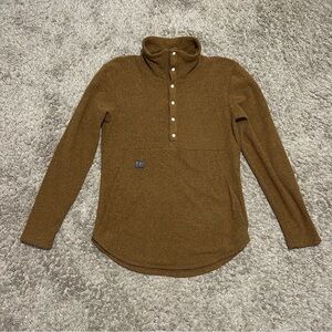 DESO Genevieve Snap Pull Over SANDSTONE Women’s small